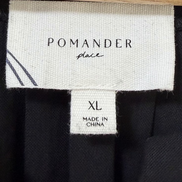 Tuckernuck Pomander Place  Finley Flutter Sleeve Maxi Dress Size XL Black Event - Picture 8 of 10